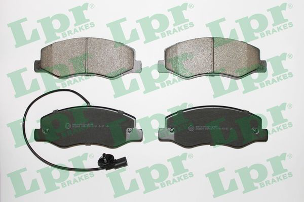 05P1570 LPR Колодки тормозные дисковые комплект