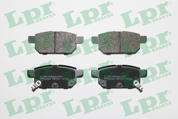 Колодки дисковые  LPR 05P1571 цена, от 25.90 USD