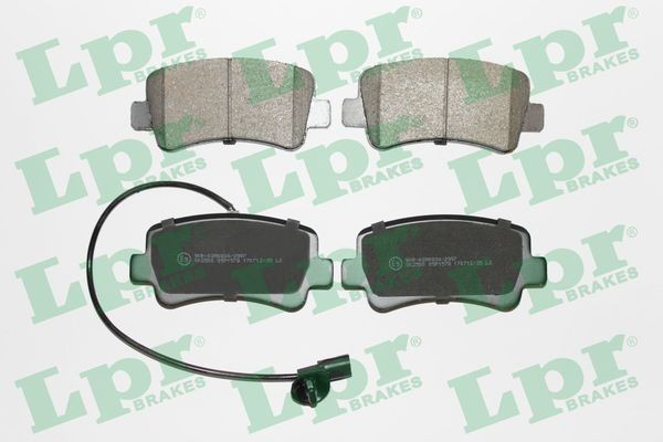 Колодки дисковые  LPR 05P1578 цена, от 21.60 USD