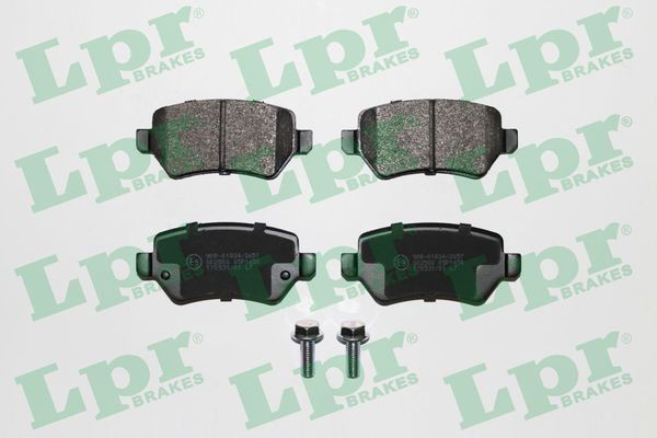 05P1650 LPR Колодки тормозные дисковые комплект