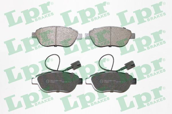 Купить 05P1657 LPR Колодки тормозные