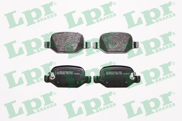 05P1725 LPR Колодки тормозные дисковые комплект
