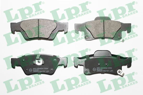 Колодки дисковые  LPR 05P1737 цена, от 48.02 USD
