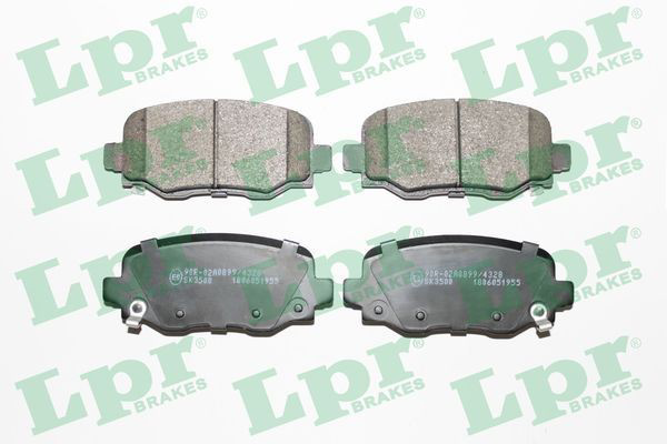 Колодки дисковые  LPR 05P1955 цена, от 21.53 USD