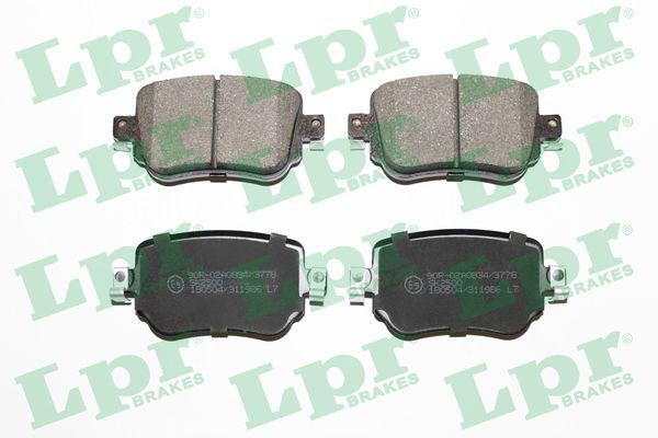 Колодки дисковые  LPR 05P1986 цена, от 21.80 USD