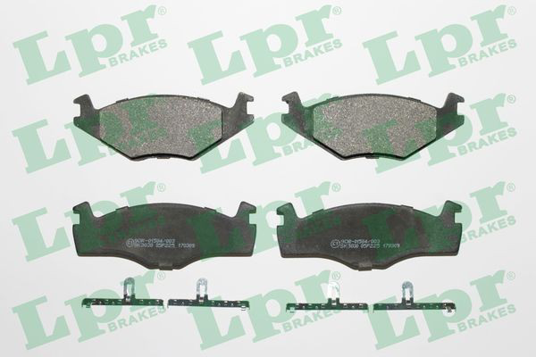 Передние тормозные колодки 05P225 LPR