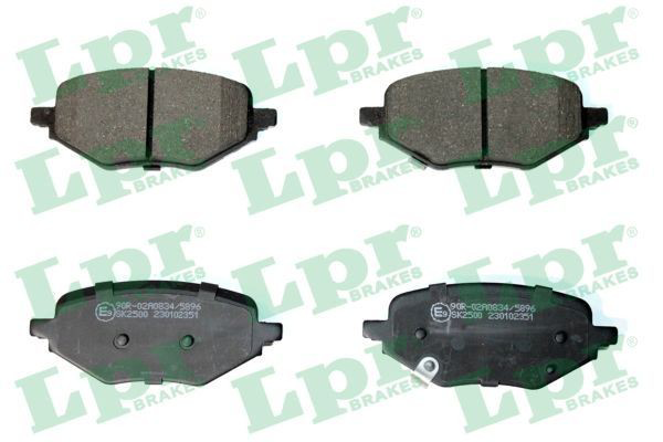 Колодки дисковые  LPR 05P2351 цена, от 25.91 USD