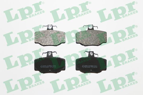 05P387 LPR Колодки тормозные дисковые комплект