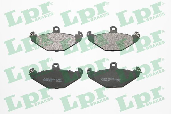 05P427 LPR Колодки тормозные дисковые комплект