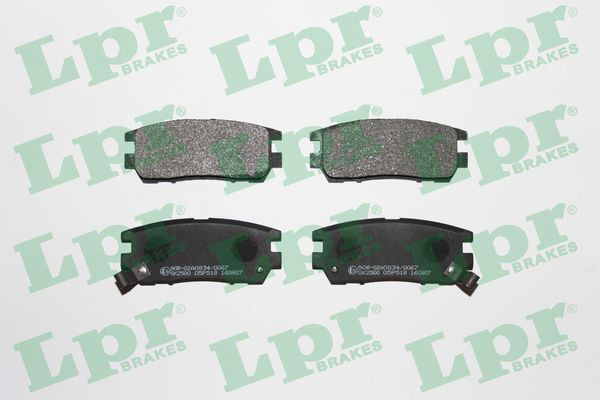 Колодки дисковые  LPR 05P518 цена, от 12.89 USD