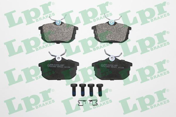 Колодки дисковые  LPR 05P621 цена, от 14.85 USD
