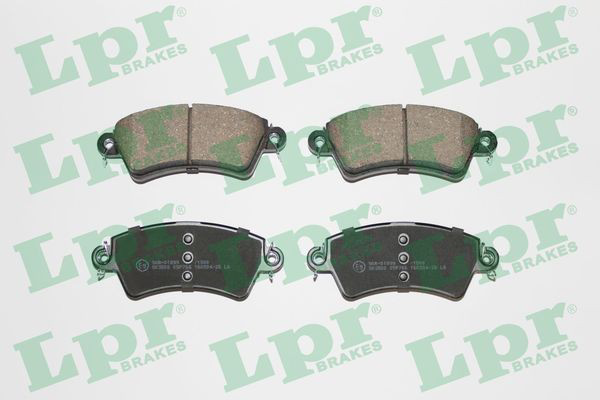 05P766 LPR Колодки тормозные дисковые комплект