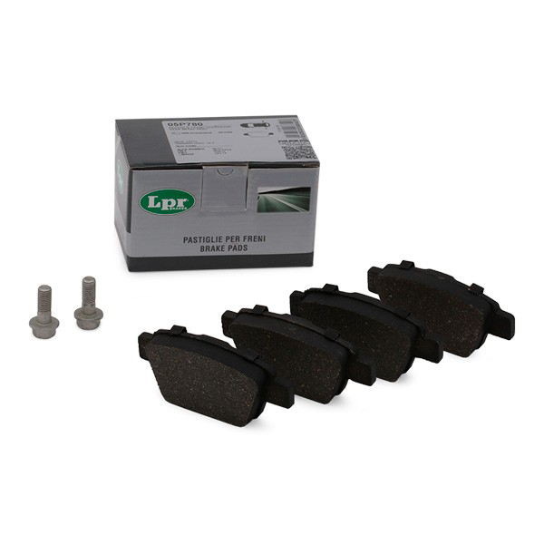 Купить 05P780 LPR Колодки тормозные задние, дисковые