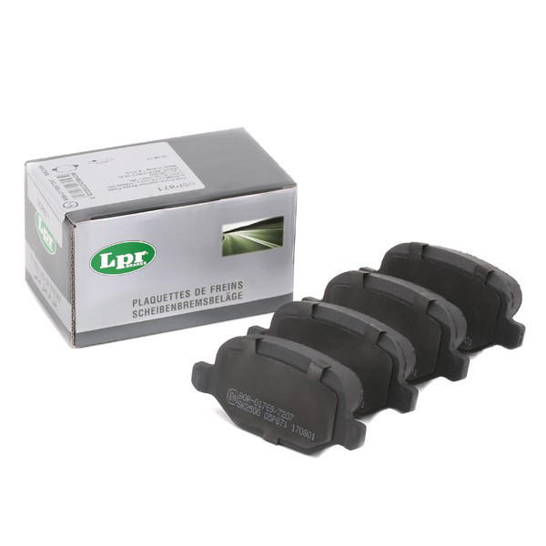 Задние тормозные колодки 05P871 LPR