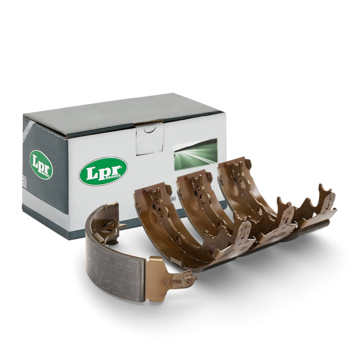 Задние барабанные колодки 07240 LPR