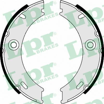 Тормозные колодки стояночного тормоза LPR 07970 цена, от 15.94 USD