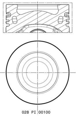 Поршня, 2-й ремонт на Volkswagen AMAROK  2HA, 2HB, S1B, S6B, S7A, S7B