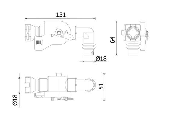 Кран печки (отопителя) DAF 95 XF I седельный тягач (1997 - 2002) цена, от 35.35 USD