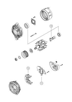 MG810 Mahle Original Генератор автомобильный
