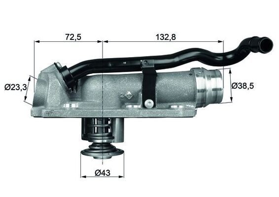 Термостат в корпусе Mahle Original TM9105 цена, от 221.05 USD