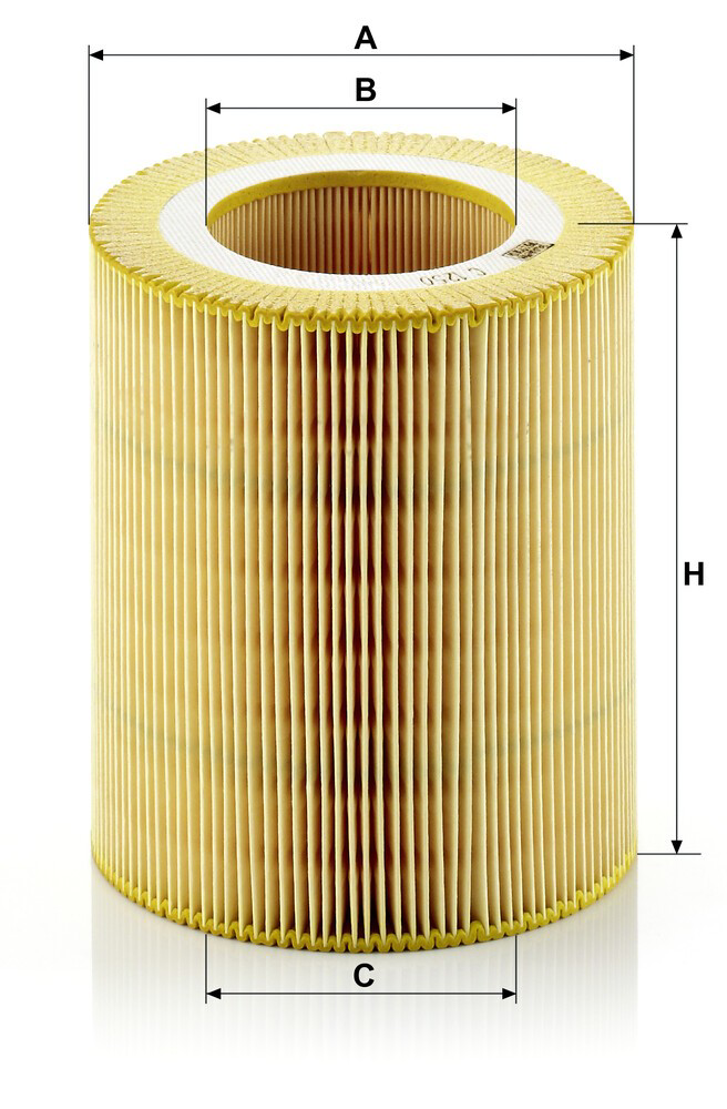 C1250 Mann-Filter Воздушный фильтр двигателя