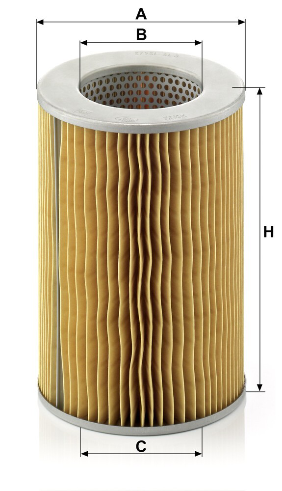 C151242 Mann-Filter Воздушный фильтр двигателя