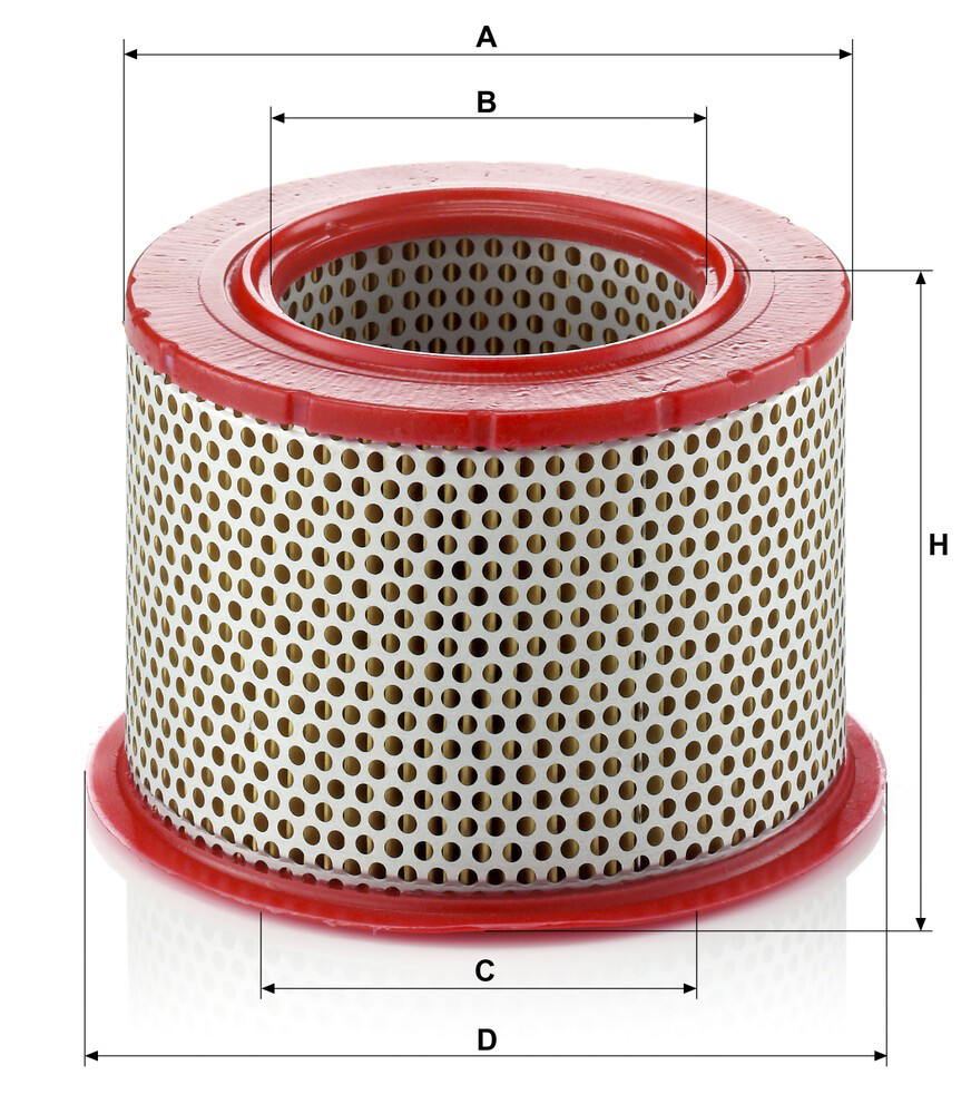 C15551 Mann-Filter Воздушный фильтр двигателя