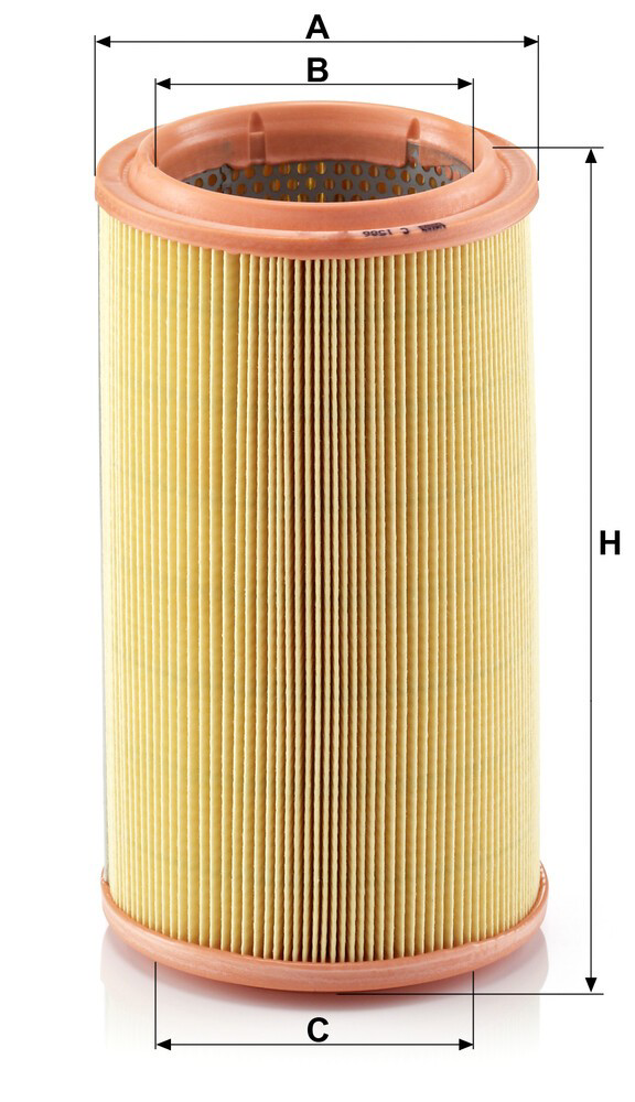Элемент воздушного фильтра Mann-Filter C1586 цена, от 9.84 USD