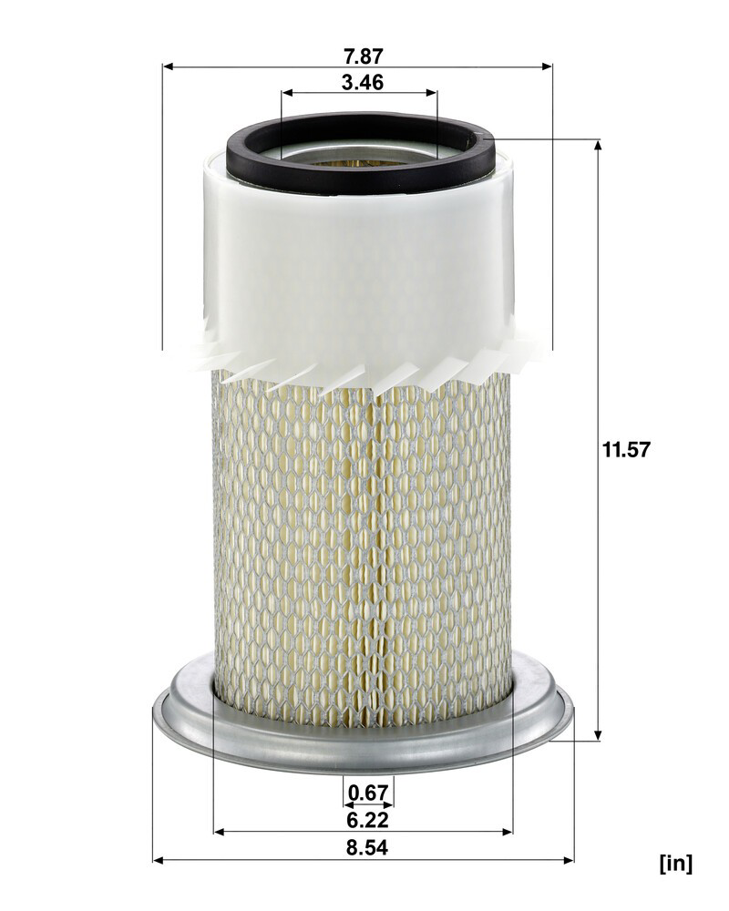Купить C22032 Mann-Filter Автомобильный фильтр воздуха