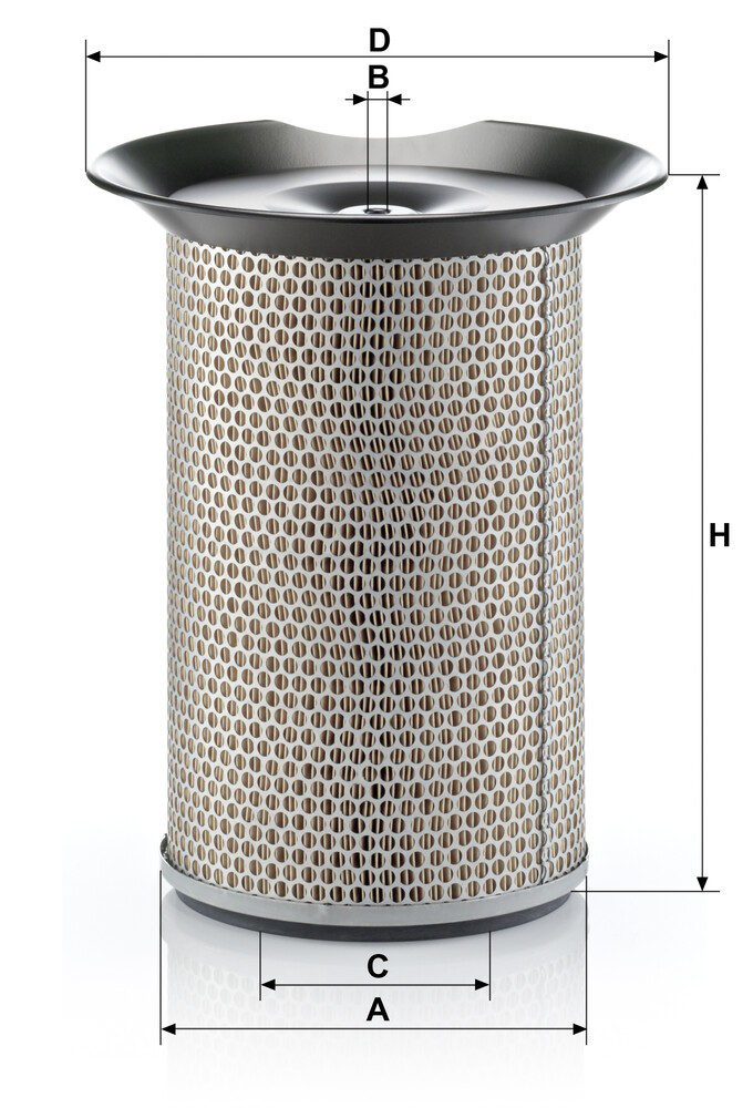 C23502 Mann-Filter Воздушный фильтр двигателя