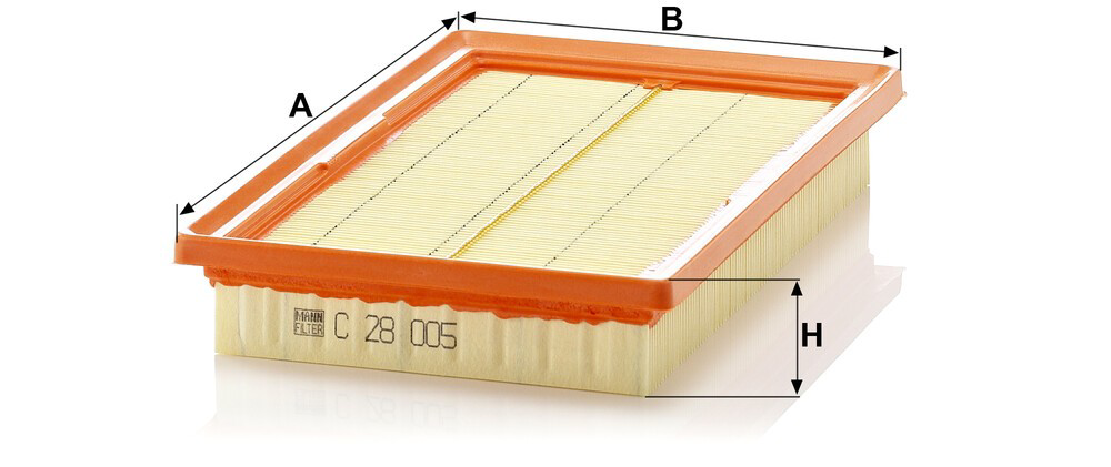 Элемент воздушного фильтра Mann-Filter C28005 цена, от 8.05 USD