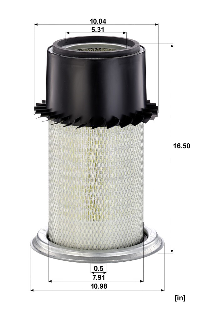C28357 Mann-Filter Воздушный фильтр двигателя