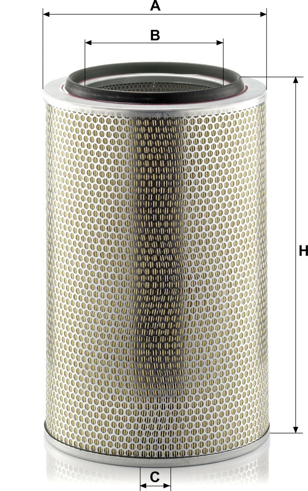 C308503 Mann-Filter Воздушный фильтр двигателя