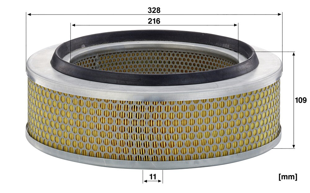 C33009 Mann-Filter Воздушный фильтр двигателя