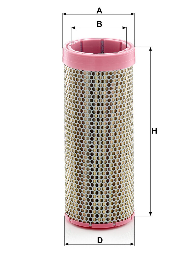 CF17007 Mann-Filter Воздушный фильтр двигателя