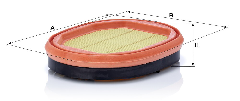 CF2864 Mann-Filter Фильтр воздушный насоса подачи вторичного воздуха