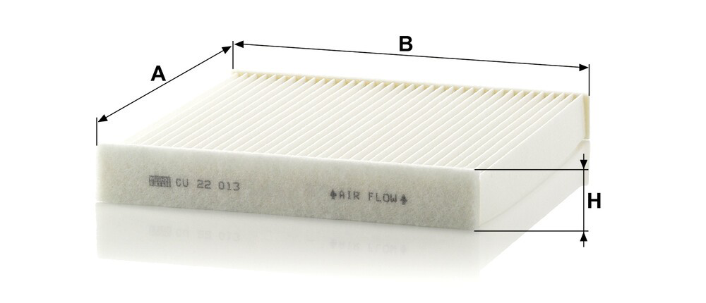Фильтр воздушный отопителя Mann-Filter CU22013 цена, от 5.03 USD
