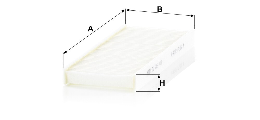 Фильтр воздушный отопителя Mann-Filter CU250102 цена, от 8.19 USD