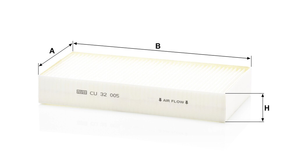 Фильтр воздушный отопителя Mann-Filter CU32005 цена, от 8.98 USD