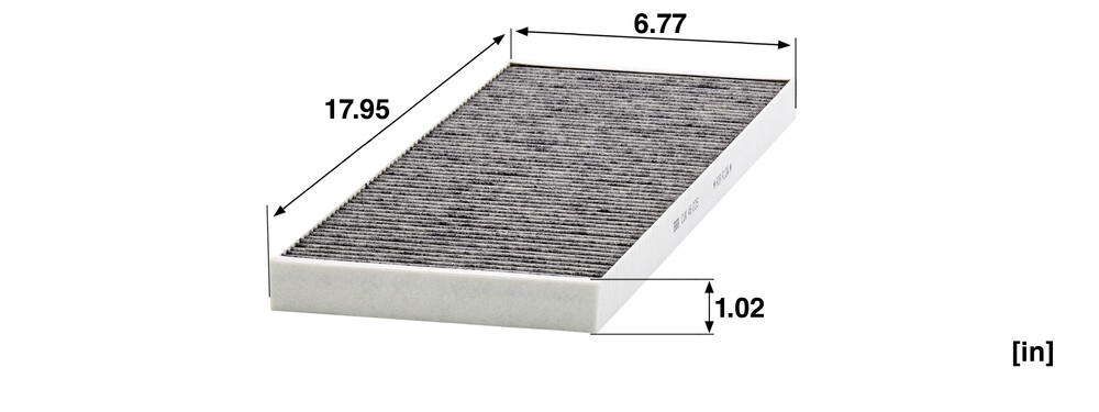 Фильтр воздушный отопителя Mann-Filter CUK46025 цена, от 20.77 USD