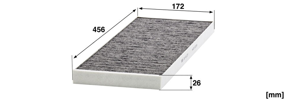 Купить CUK46025 Mann-Filter Фильтр салона угольный