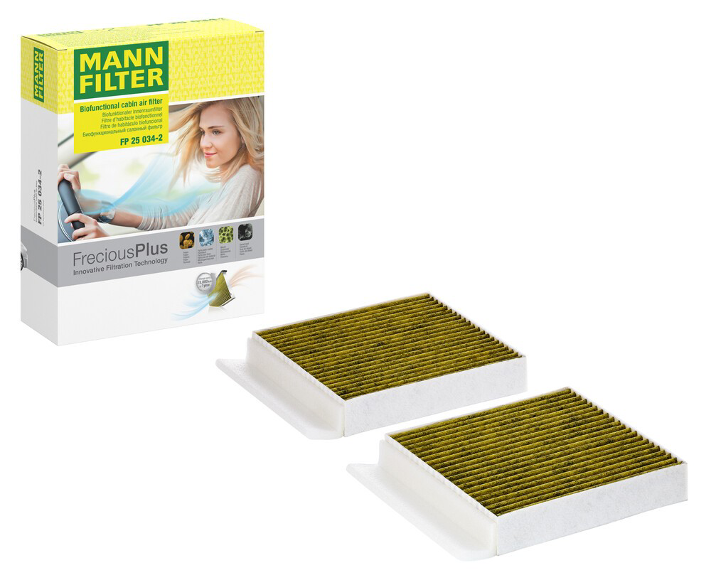 Купить FP250342 Mann-Filter Фильтр салона угольный