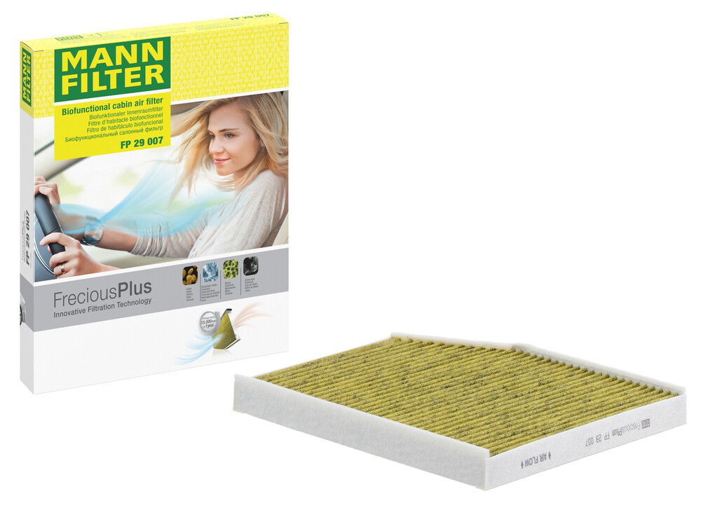 Купить FP29007 Mann-Filter Фильтр салона угольный