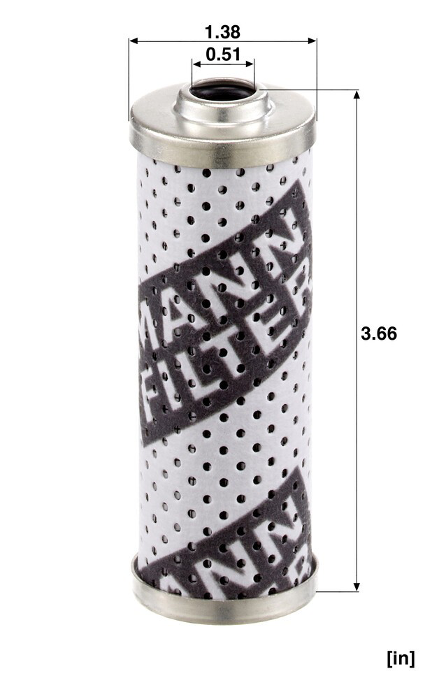 Фильтр гидравлики рулевой рейки Mann-Filter HD45 цена, от 31.33 USD