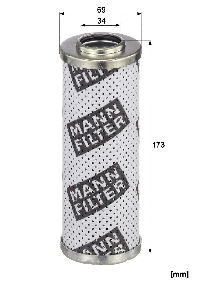 Купить HD725 Mann-Filter Фильтр гидравлики рулевой рейки
