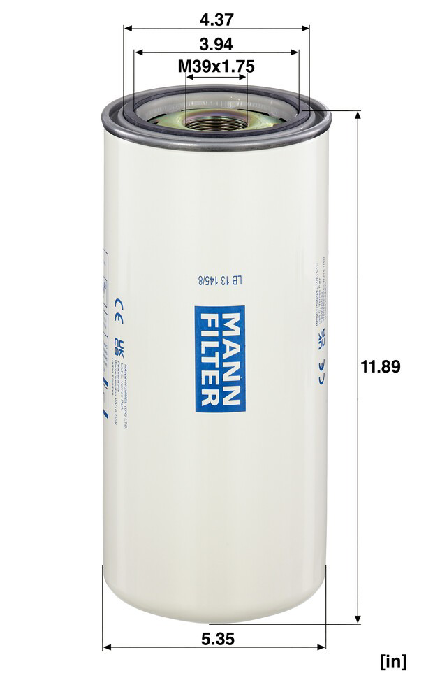 LB131458 Mann-Filter 
