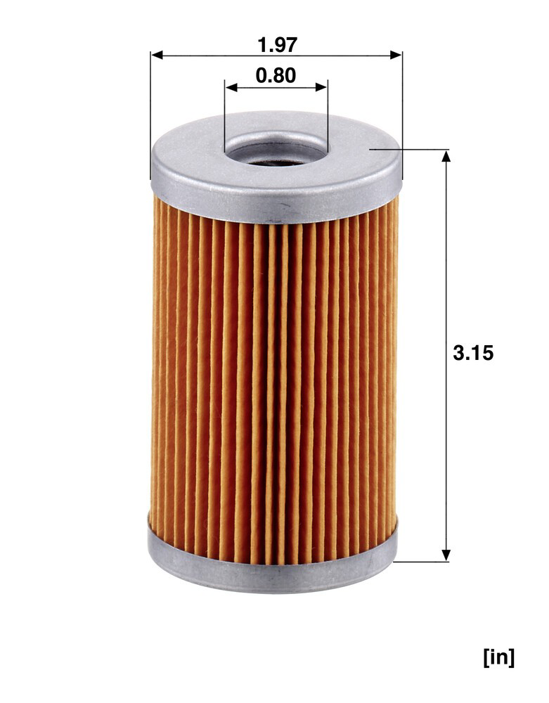 Фильтр тонкой очистки топлива Mann-Filter P5005 цена, от 7.39 USD