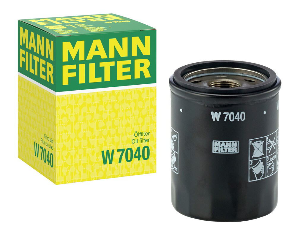 W7040 Mann-Filter Масляный фильтр двигателя