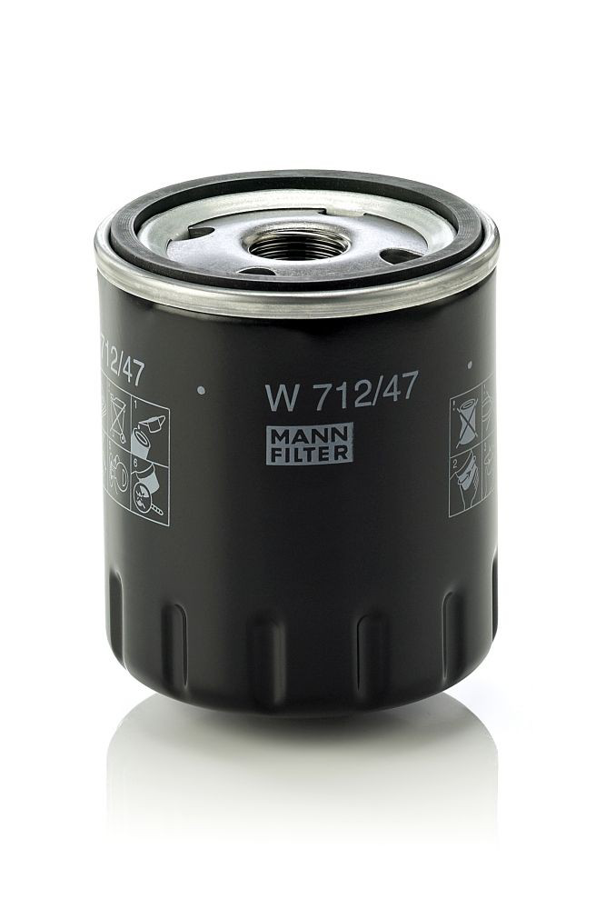 Купить W71247 Mann-Filter Фильтр центробежный очистки масла