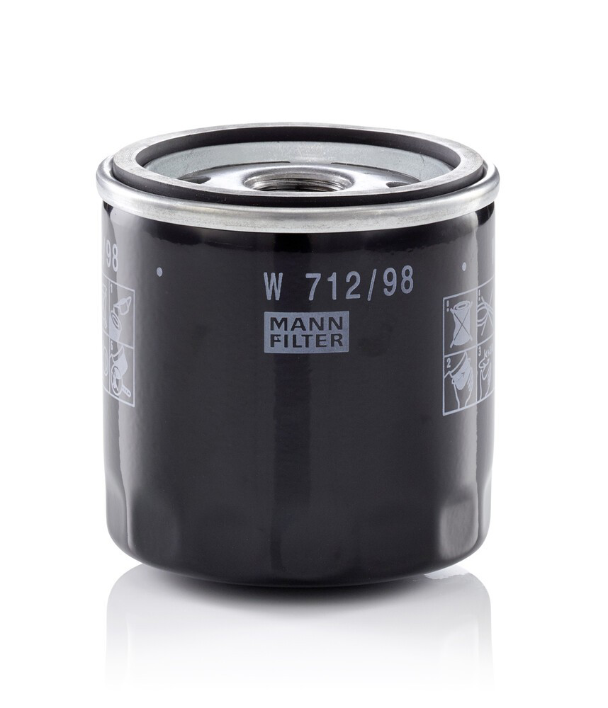 Купить W71298 Mann-Filter Фильтр центробежный очистки масла